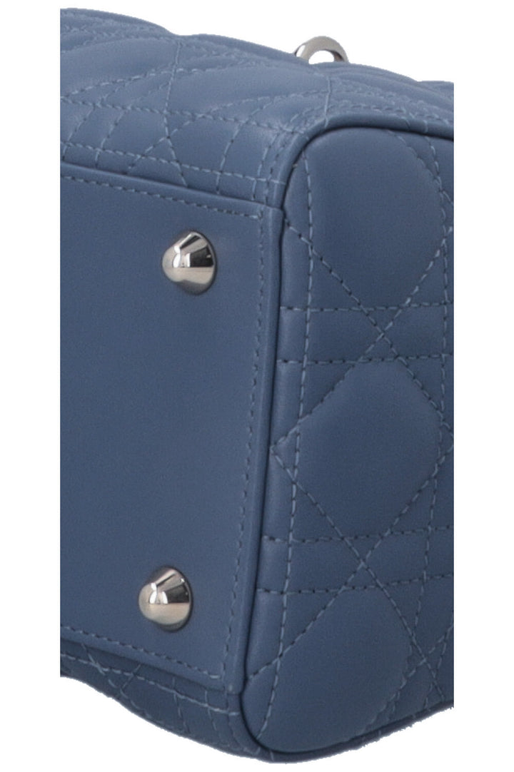 CHRISTIAN DIOR Large Lady Dior Cannage Blue