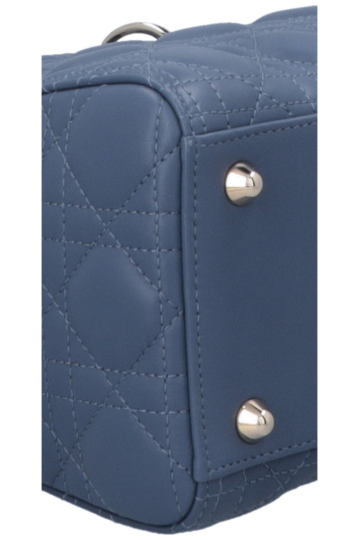 CHRISTIAN DIOR Large Lady Dior Cannage Blue