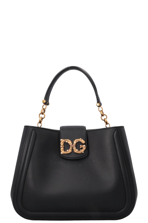 DOLCE&GABBANA Amore Top Handle Bag Black