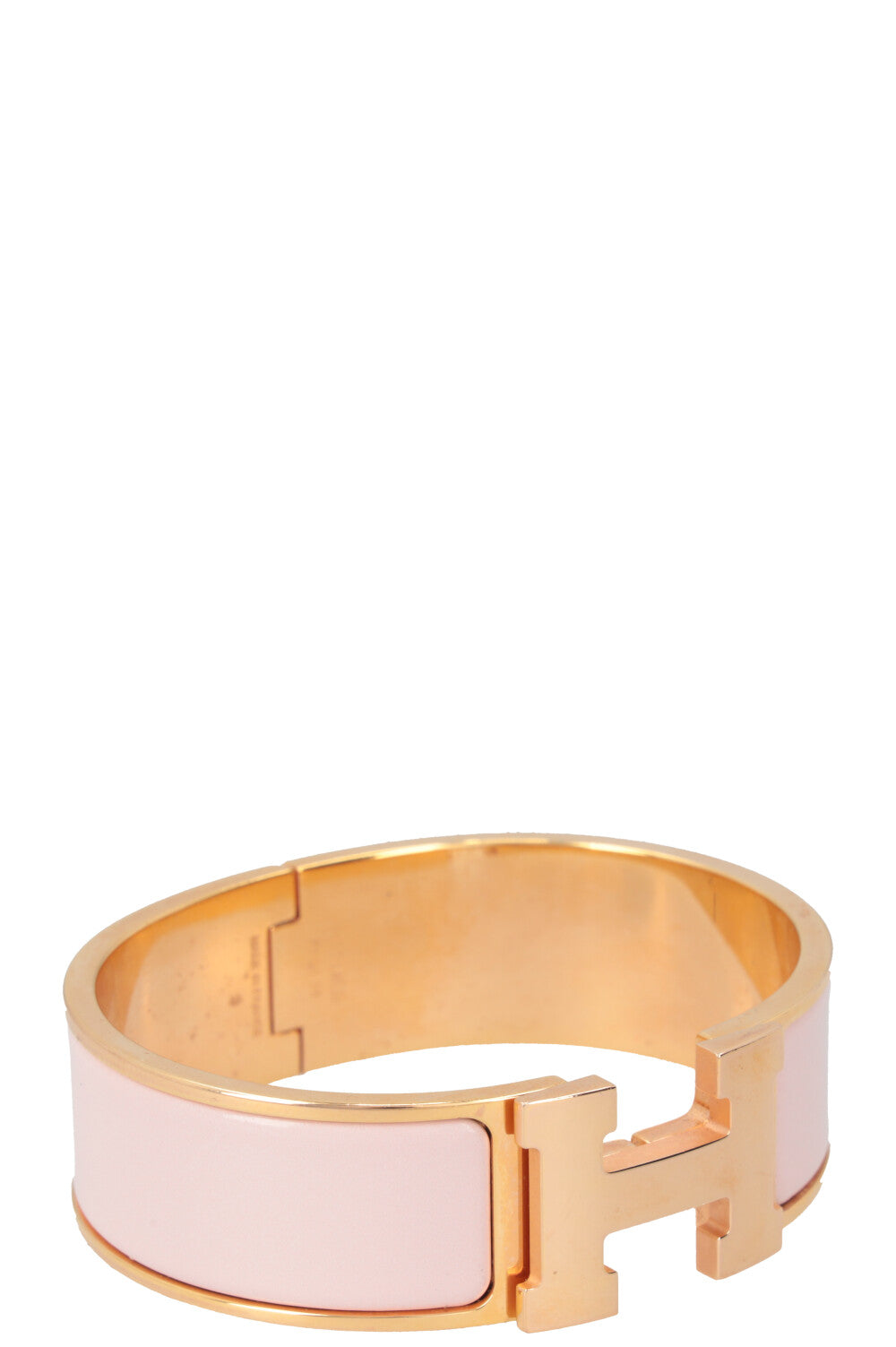 HERMÈS Clic Clac H Bracelet Pink Gold – REAWAKE