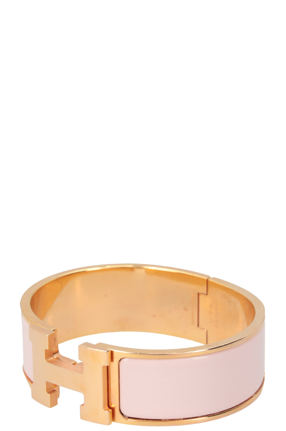 HERMÈS Clic Clac H Bracelet Pink Gold – REAWAKE