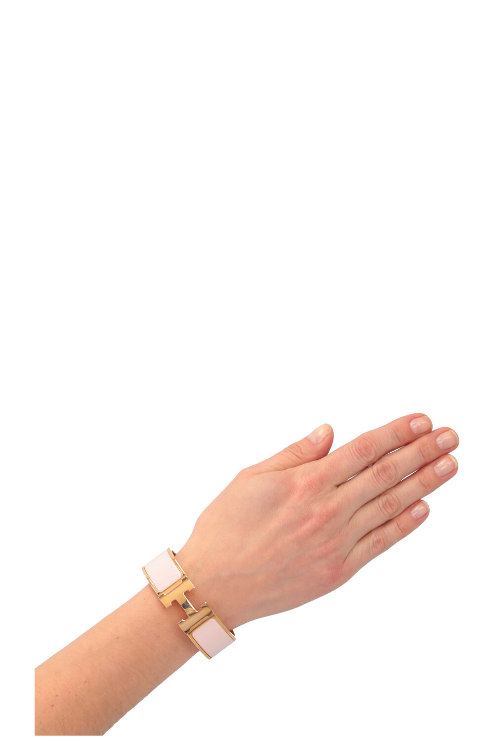 HERMÈS Clic Clac H Bracelet Pink Gold – REAWAKE