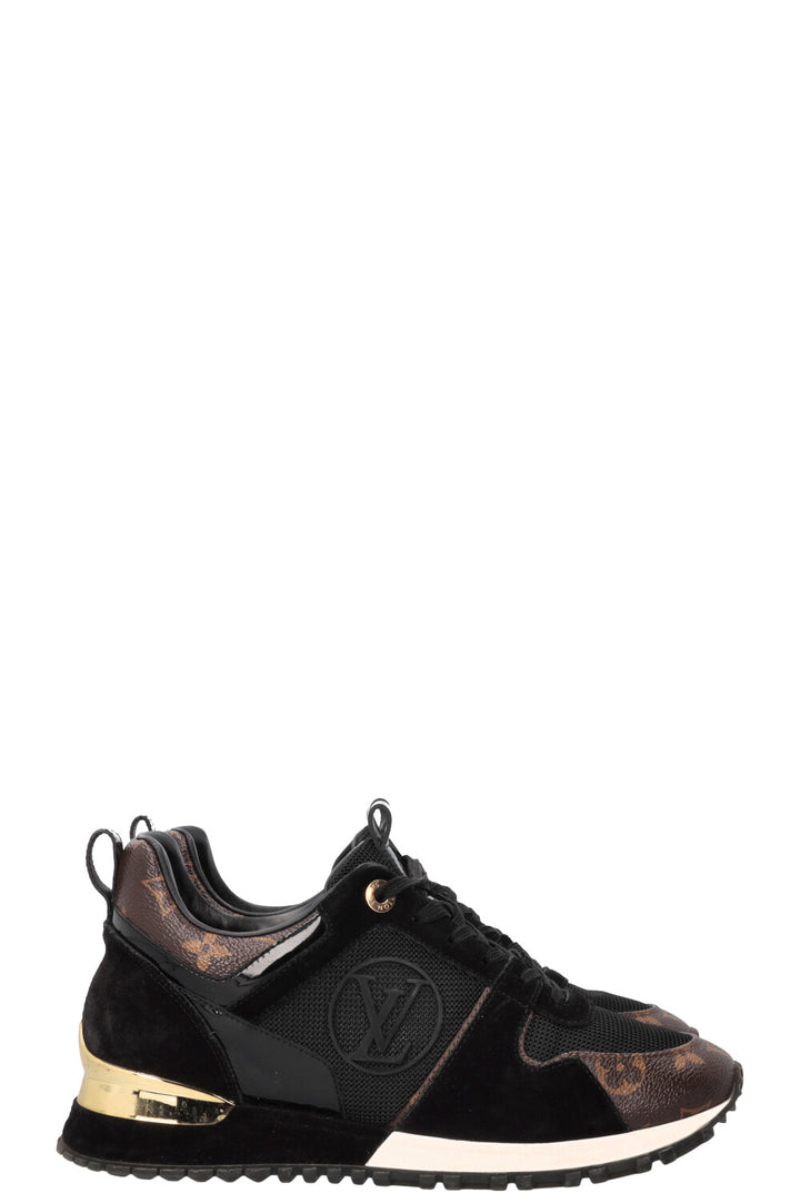 LOUIS VUITTON Run Away Sneakers MNG Canvas