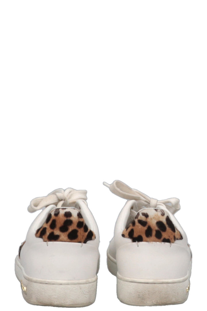 LOUIS VUITTON Cheetah Frontrow Sneakers White