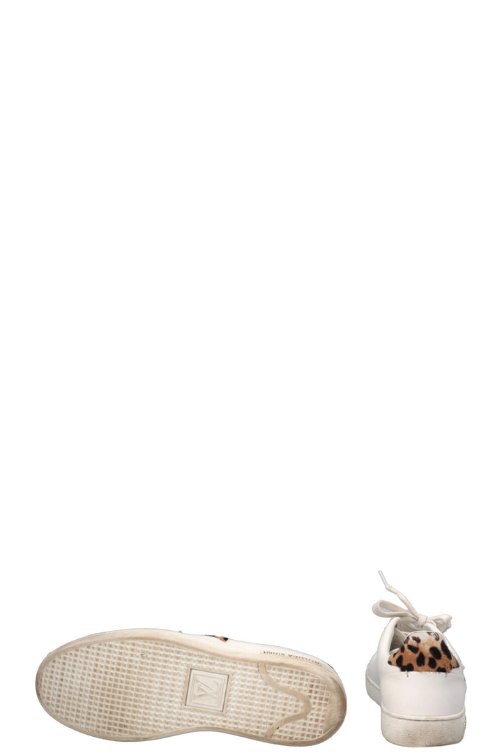 LOUIS VUITTON Cheetah Frontrow Sneakers White