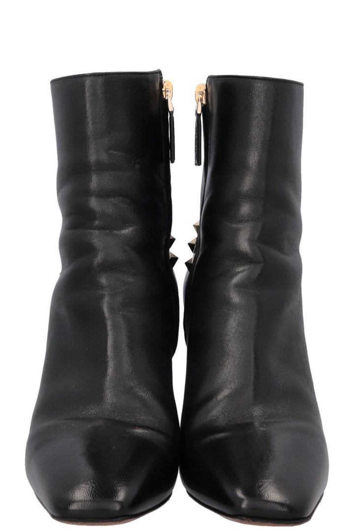 VALENTINO Rockstud Ankle Boots Black