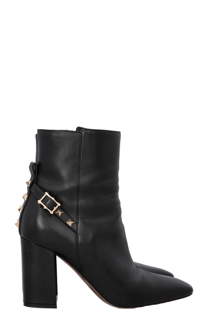 VALENTINO Rockstud Ankle Boots Black