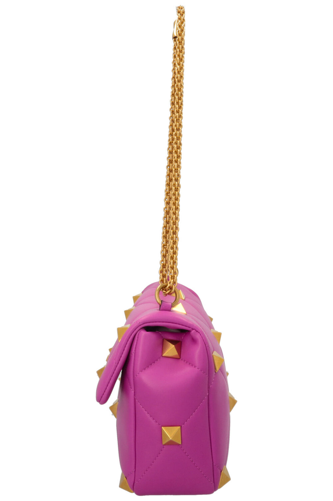 VALENTINO Roman Stud Top Handle Bag Pink