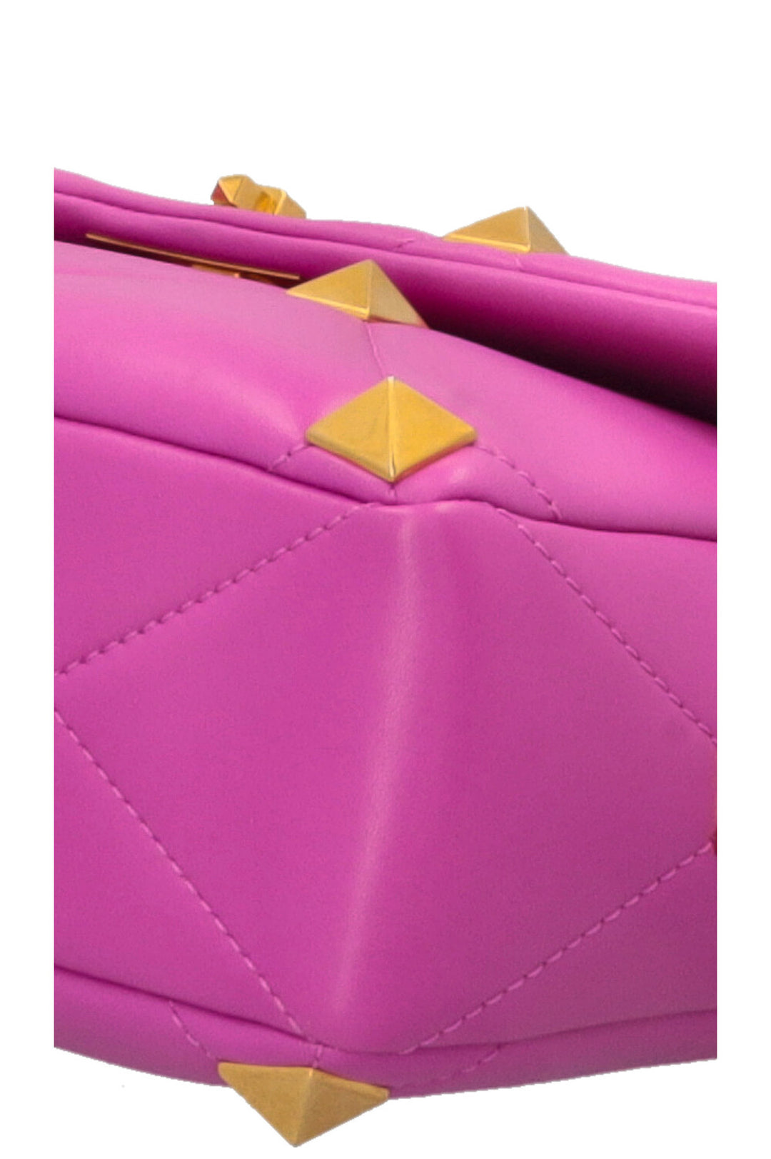 VALENTINO Roman Stud Top Handle Bag Pink