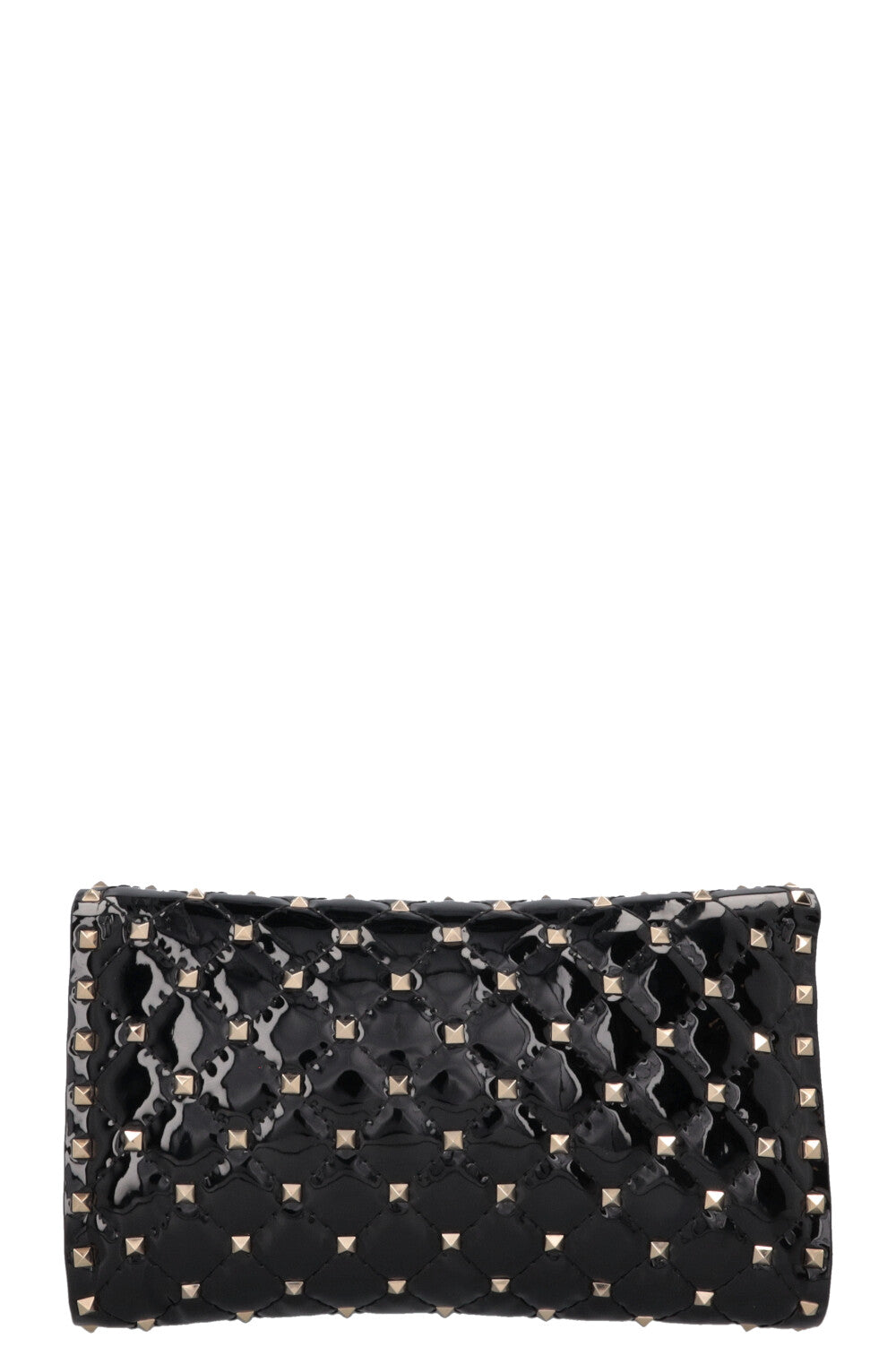 VALENTINO Spike WOC Patent Black