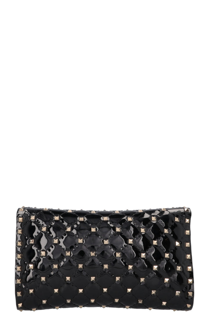 VALENTINO Spike WOC Patent Black