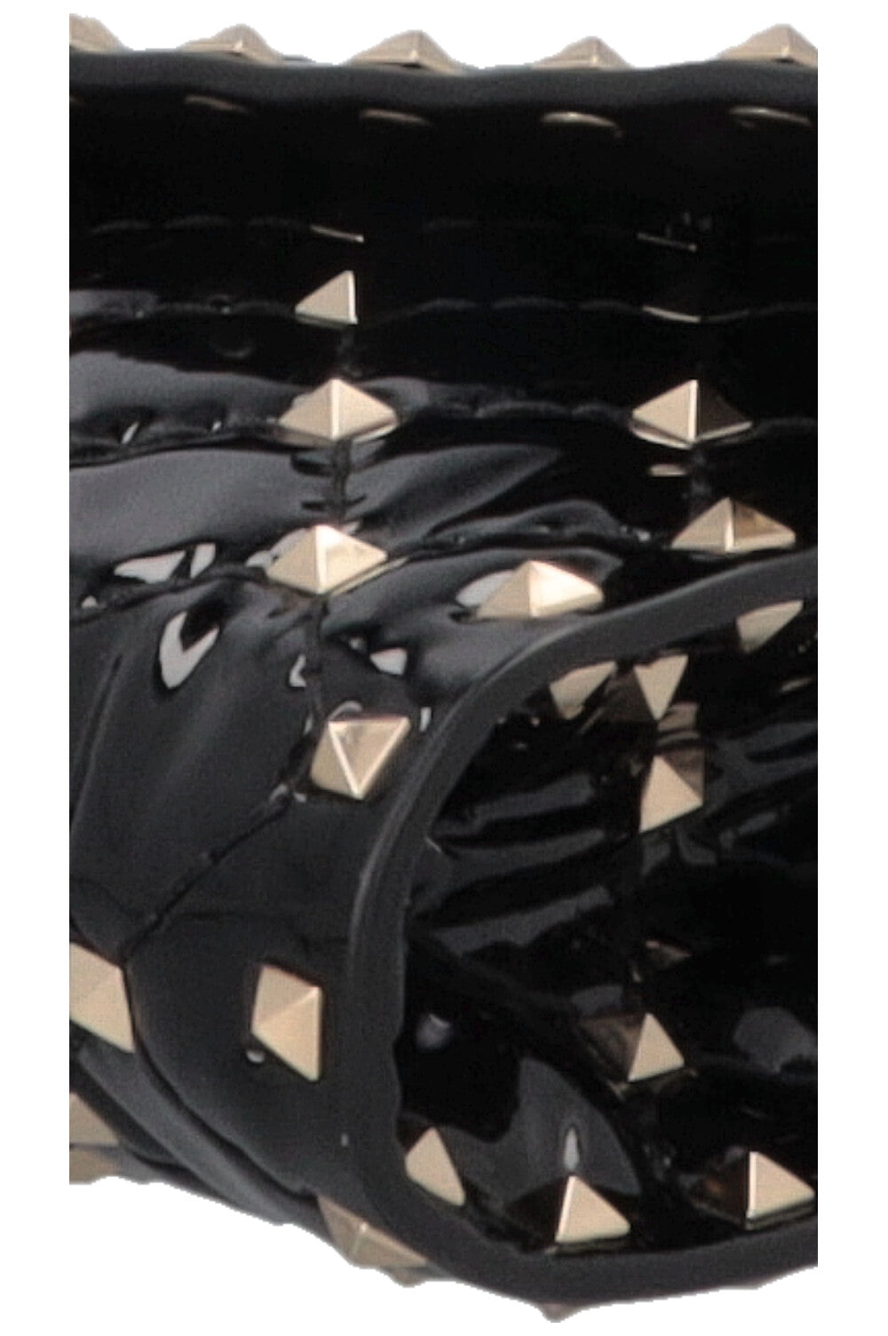 VALENTINO Spike WOC Patent Black