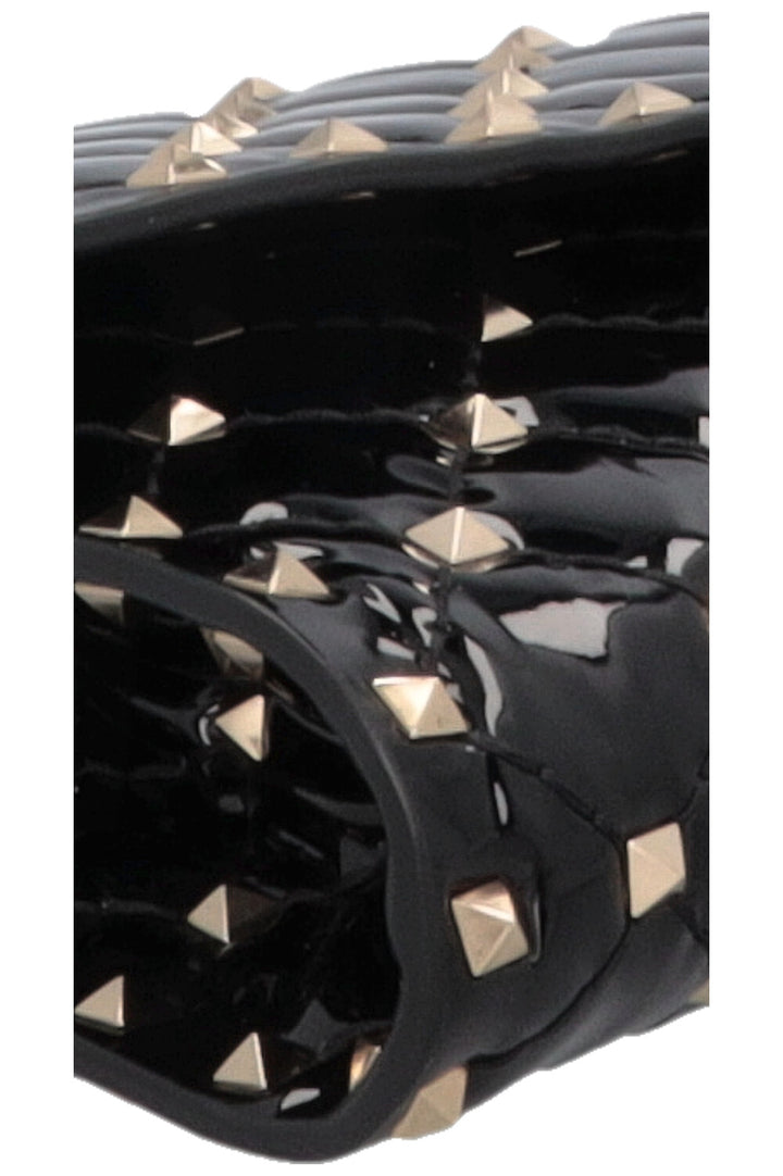 VALENTINO Spike WOC Patent Black