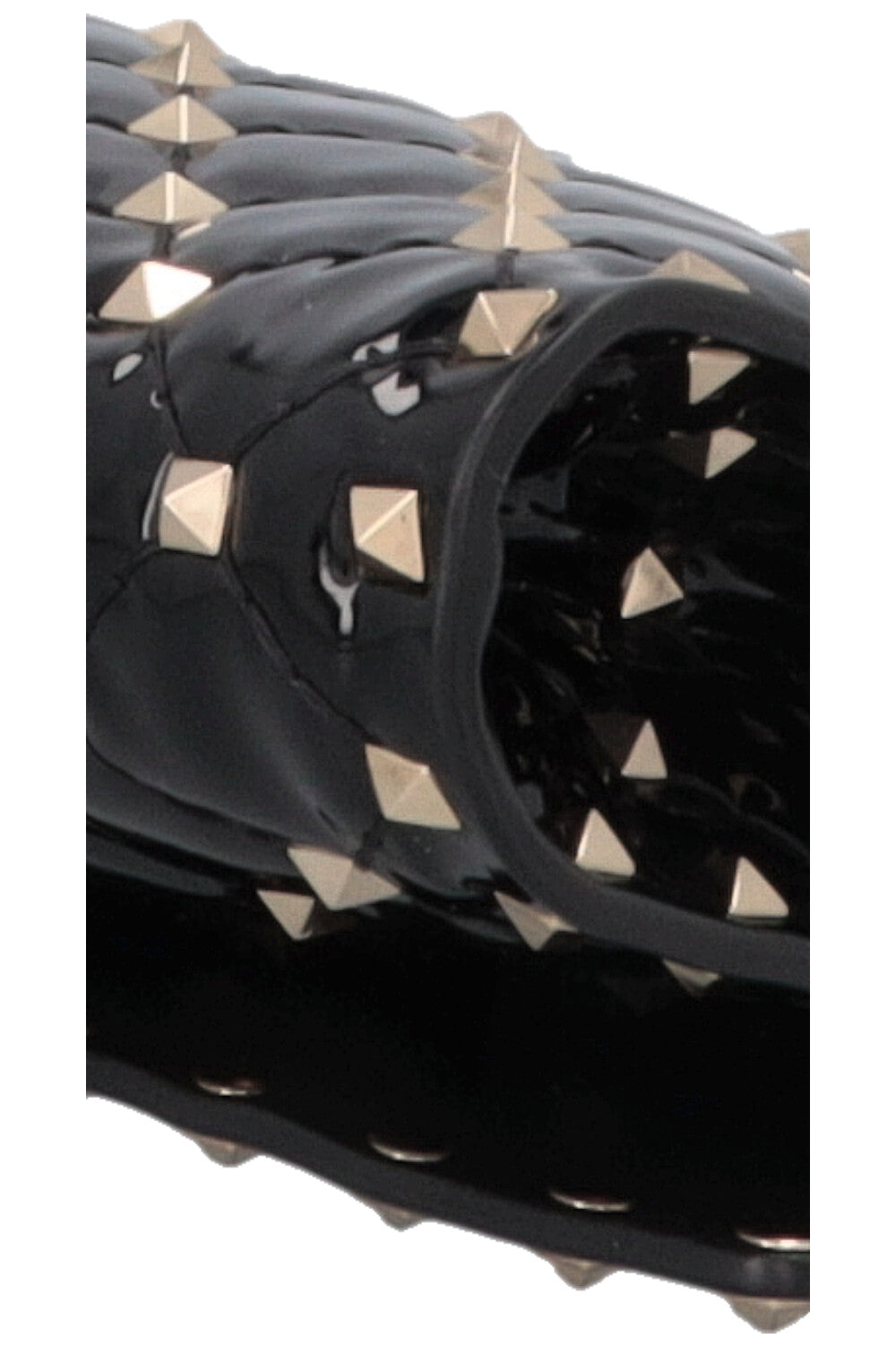 VALENTINO Spike WOC Patent Black
