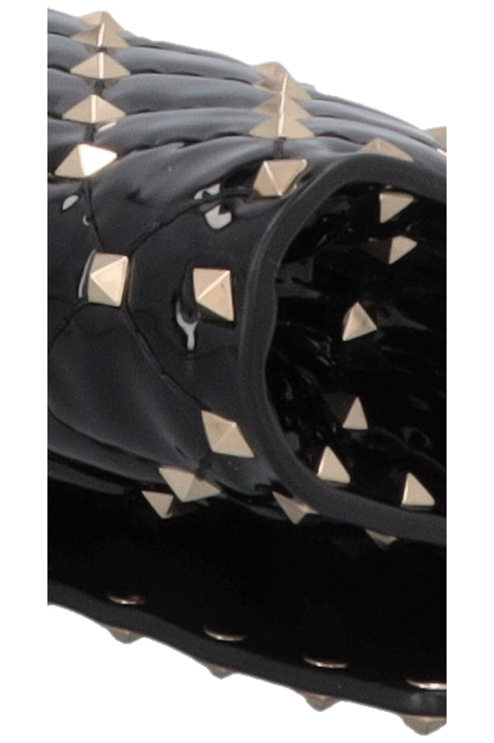 VALENTINO Spike WOC Patent Black