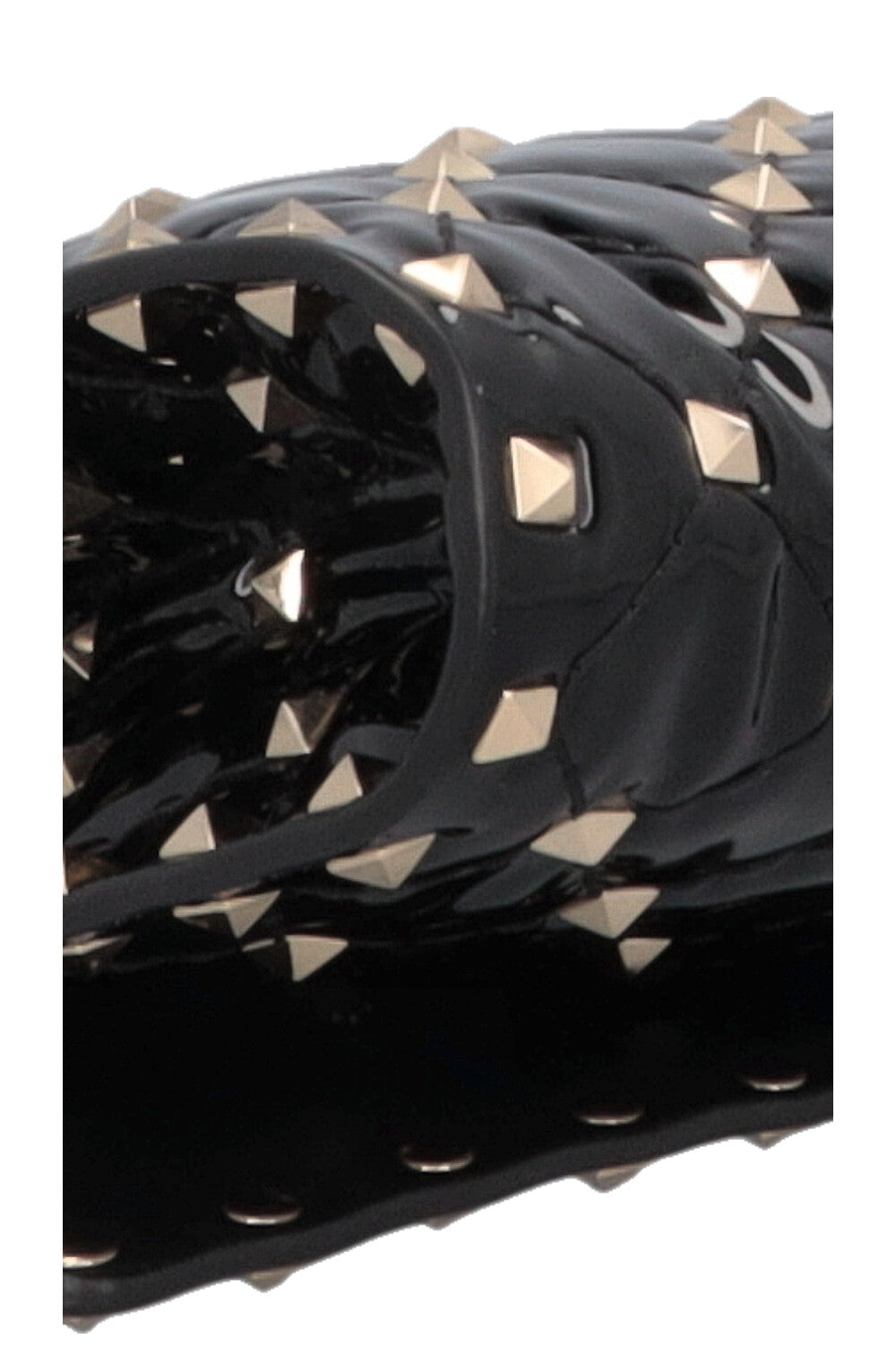 VALENTINO Spike WOC Patent Black