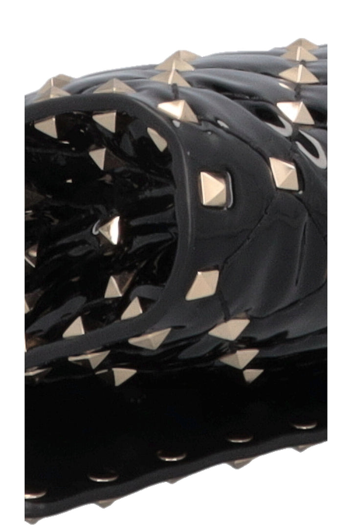 VALENTINO Spike WOC Patent Black