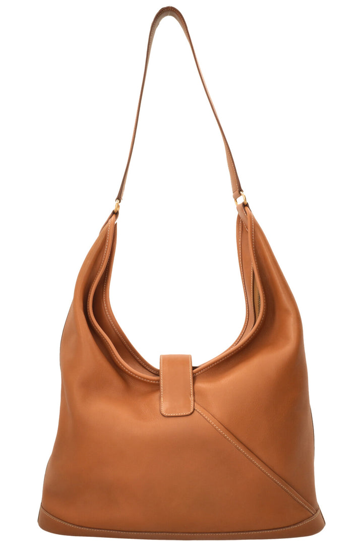 HERMÈS Duska Hobo Bag Gulliver Gold