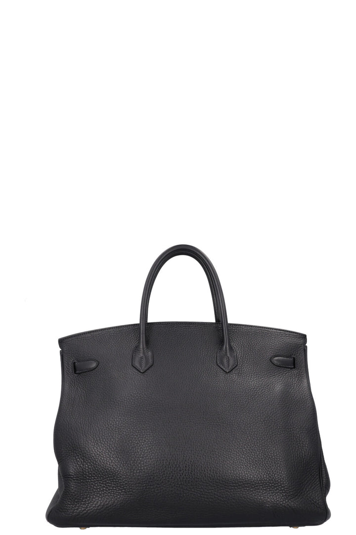 HERMÈS Birkin 40 Retourne Togo Bleu Nuit
