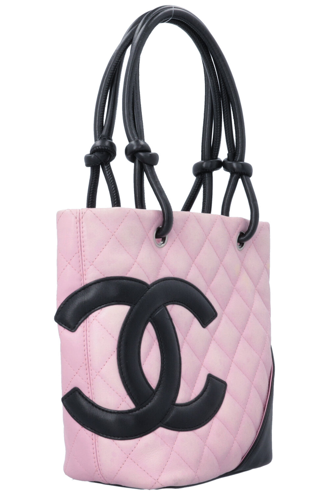 CHANEL Rue Cambon Mini Tote Pink