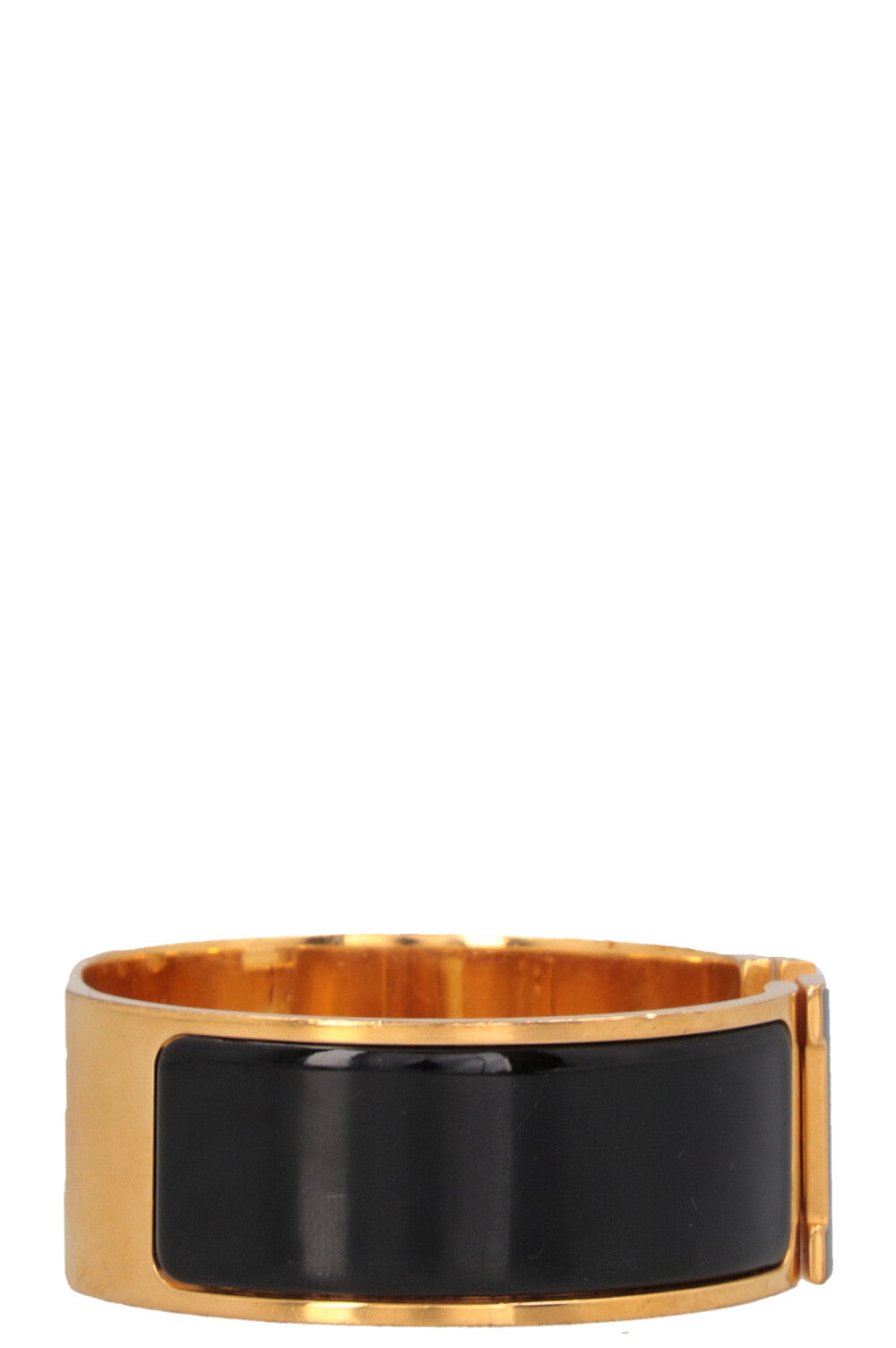 HERMÈS Clic H Bracelet Black Gold
