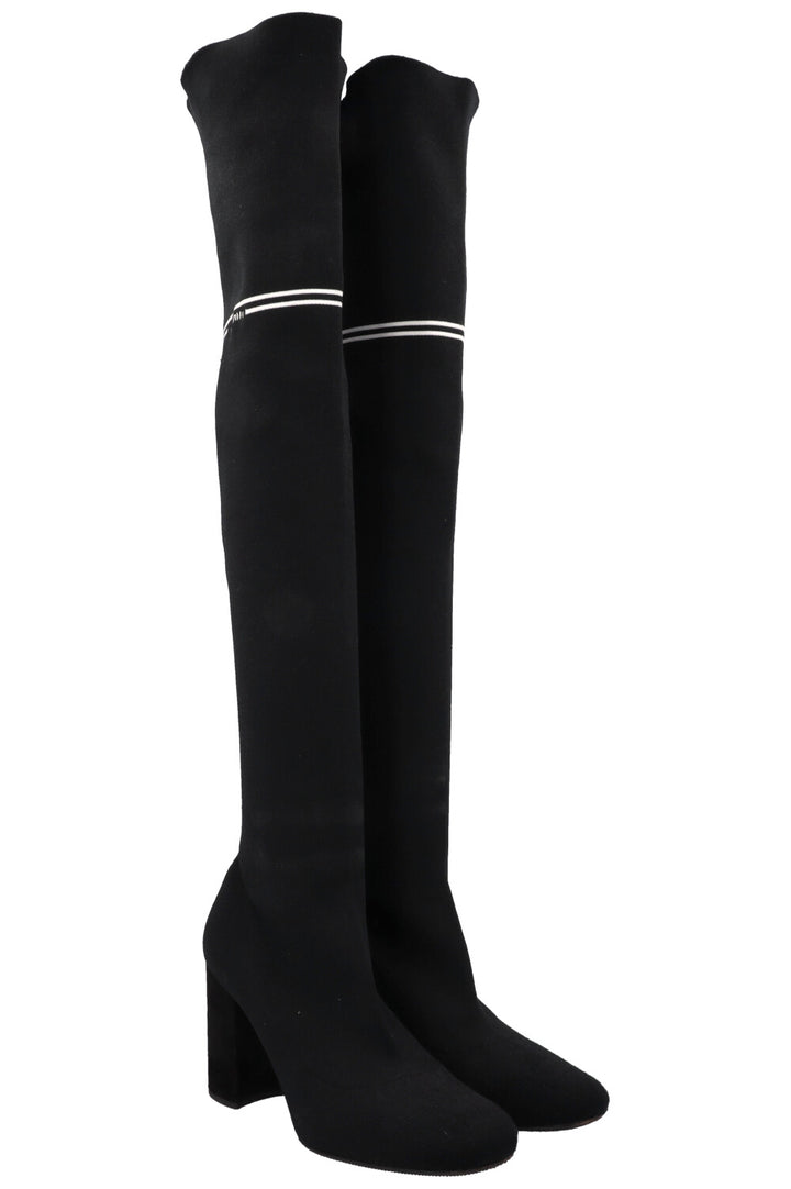 MIU MIU Overknee Boots Black
