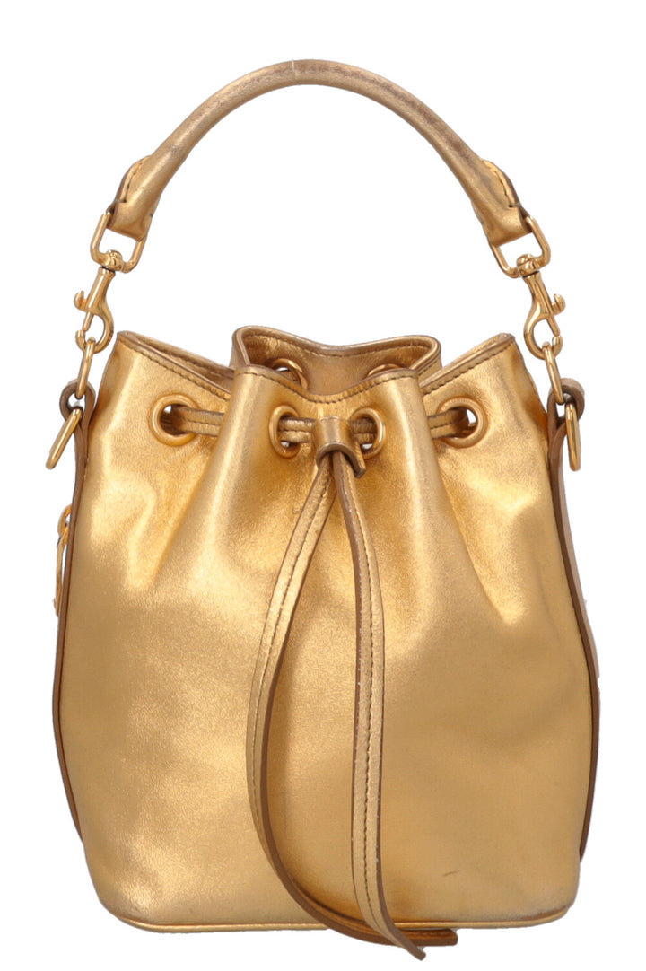 SAINT LAURENT Bucket Bag Gold