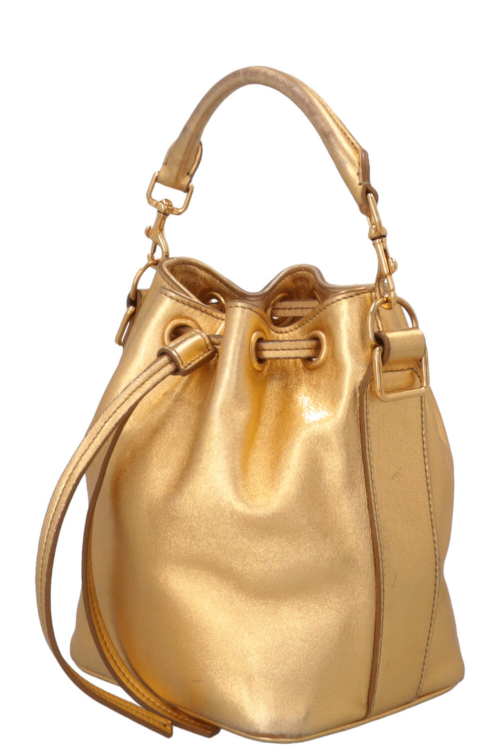 SAINT LAURENT Bucket Bag Gold