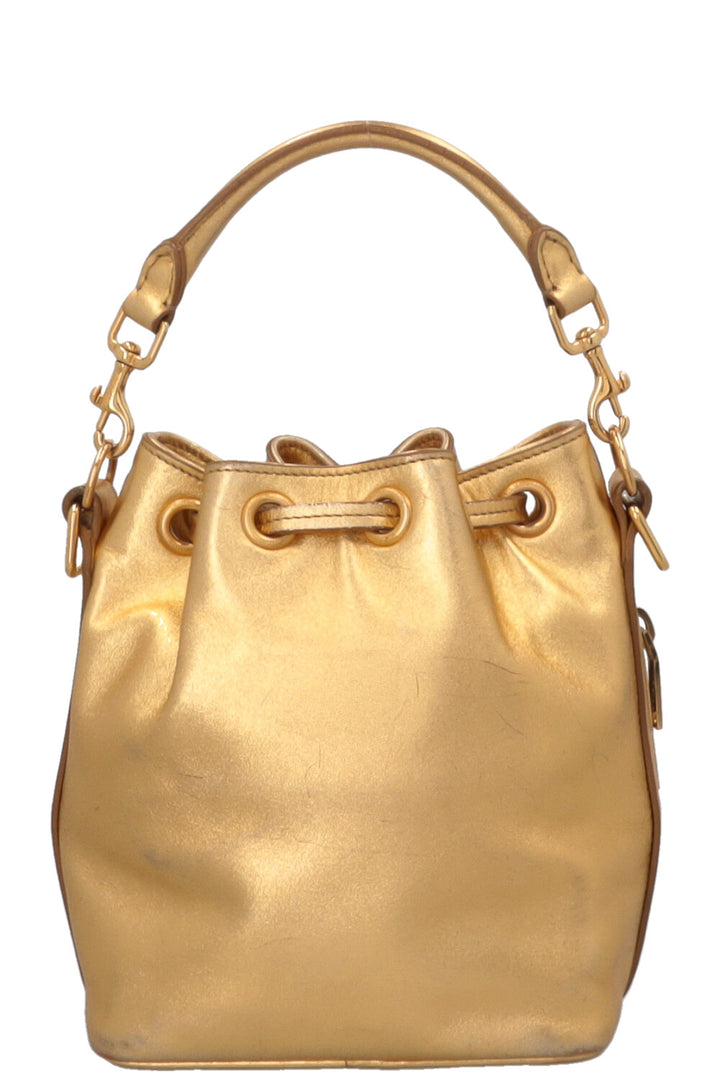 SAINT LAURENT Bucket Bag Gold