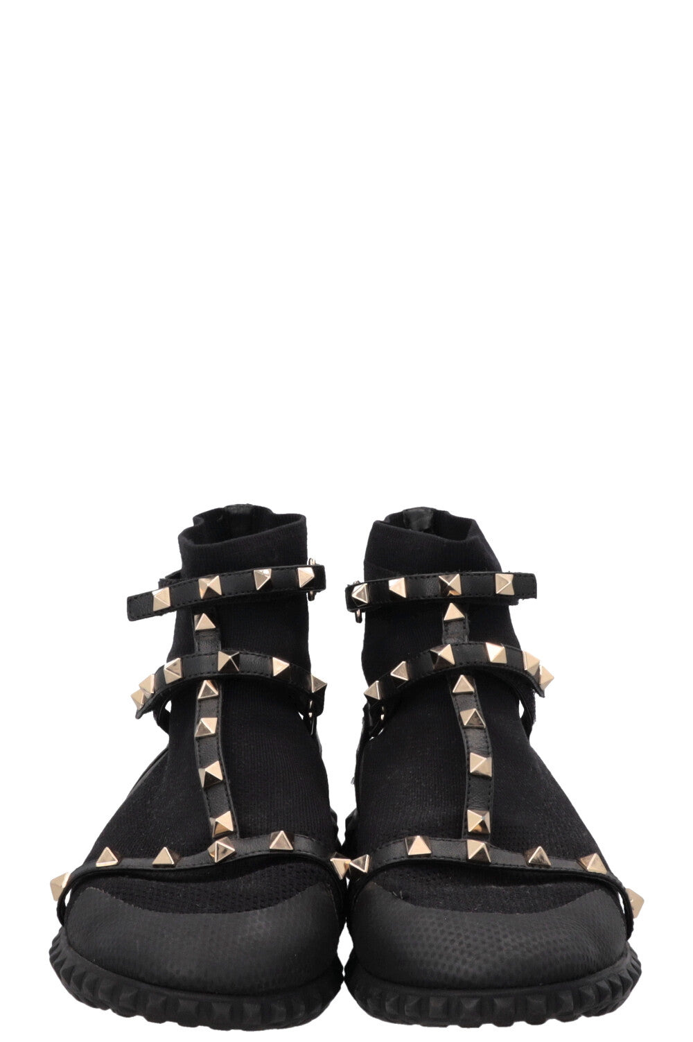 VALENTINO Rockstud Sock Sneakers Black