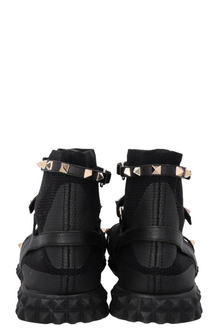 VALENTINO Rockstud Sock Sneakers Black