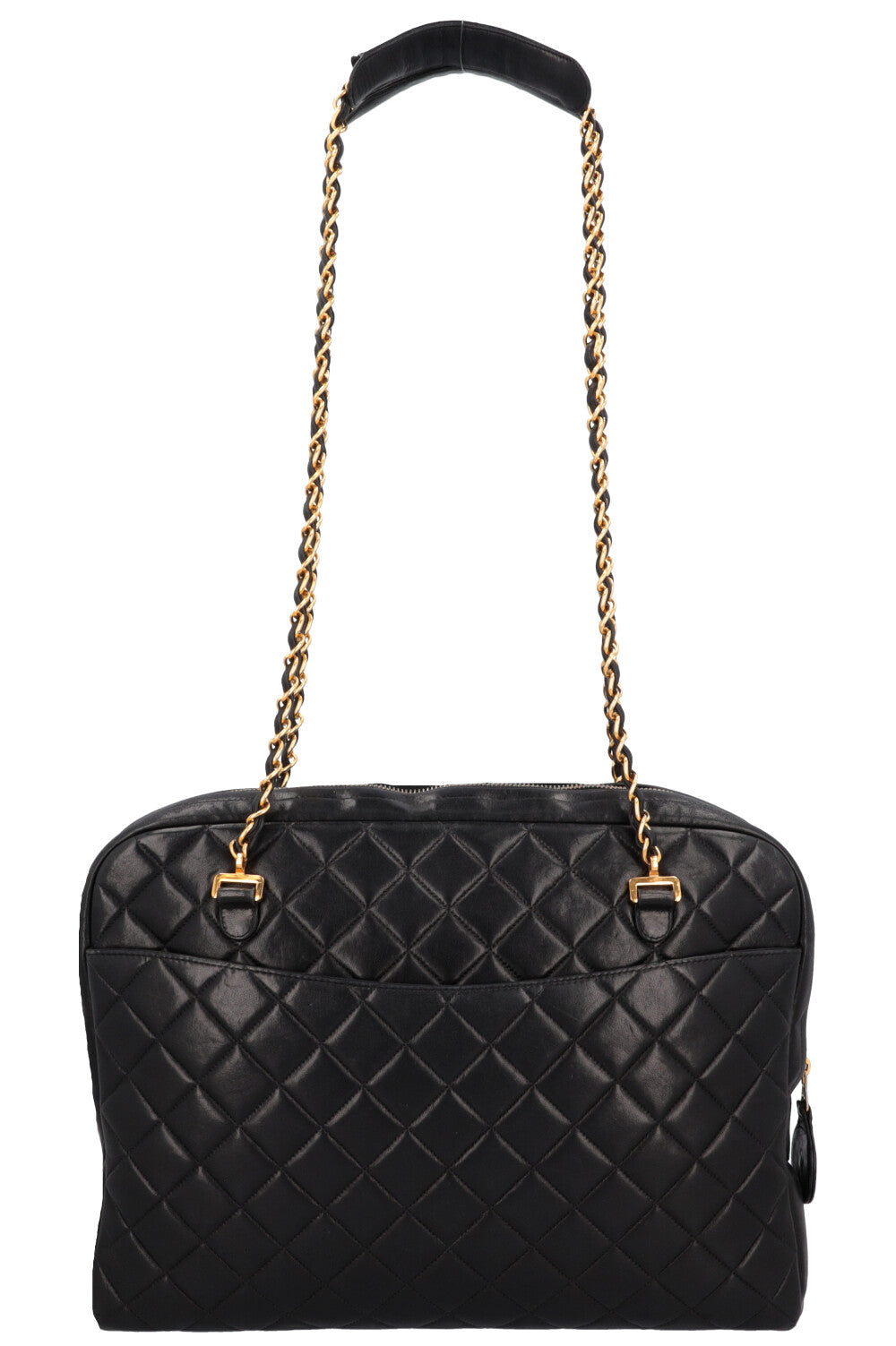 CHANEL CHANEL Large Quilted Bag Black