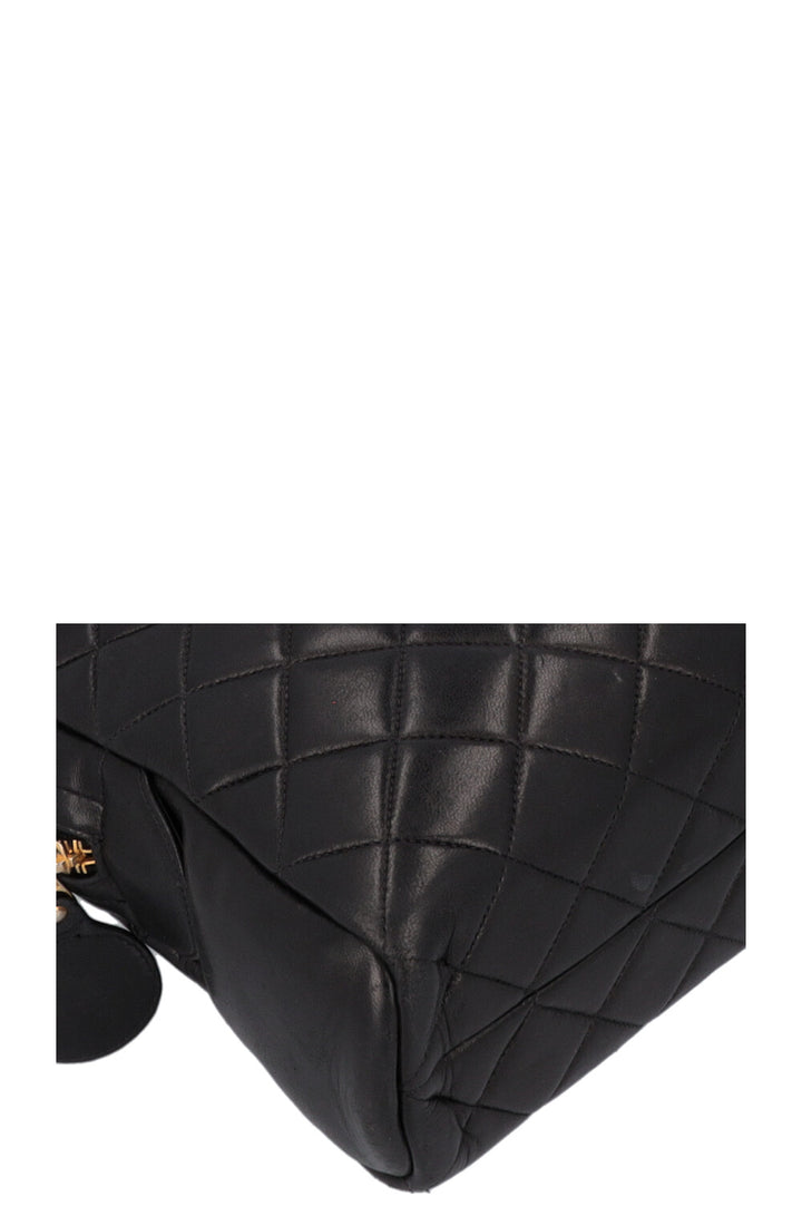 CHANEL Large Quilted Bag Black