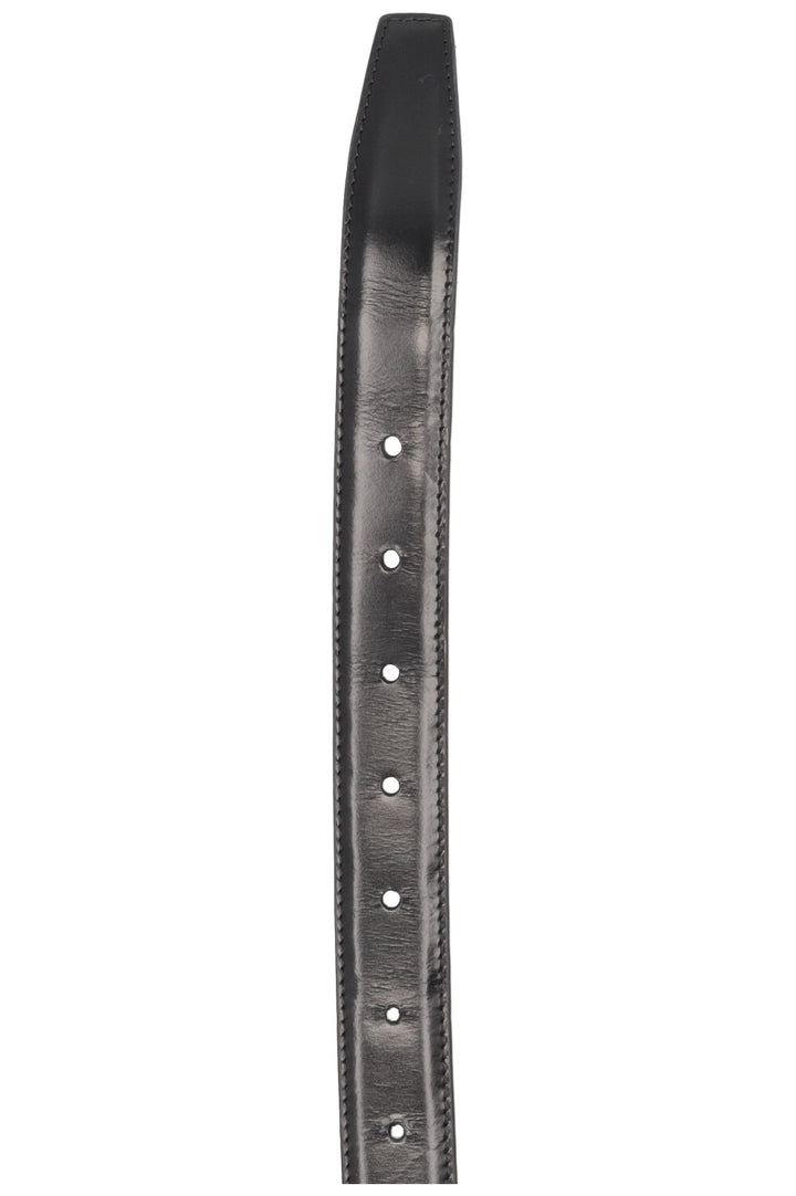 CELINE Triomphe Medium Belt Leather Black
