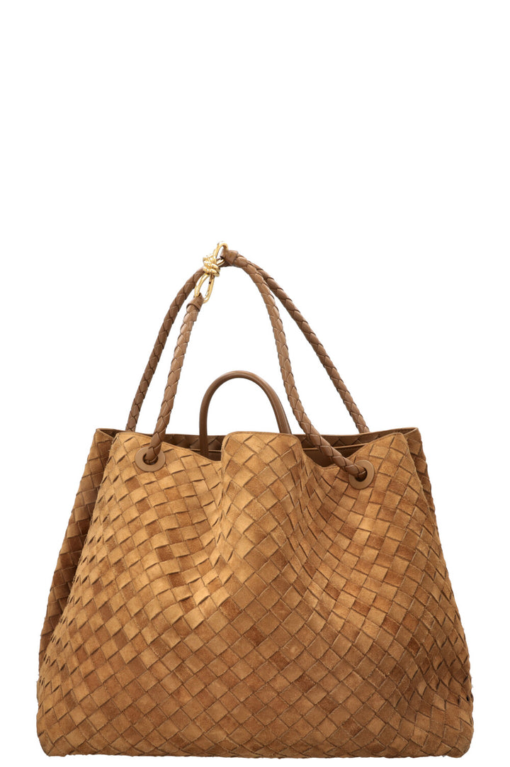 BOTTEGA VENETA Andiamo Large Tote Bag Suede