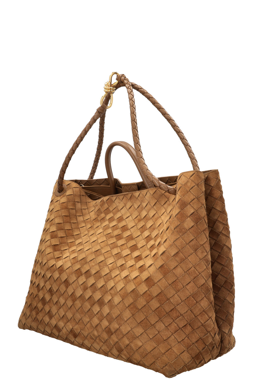 BOTTEGA VENETA Andiamo Large Tote Bag Suede