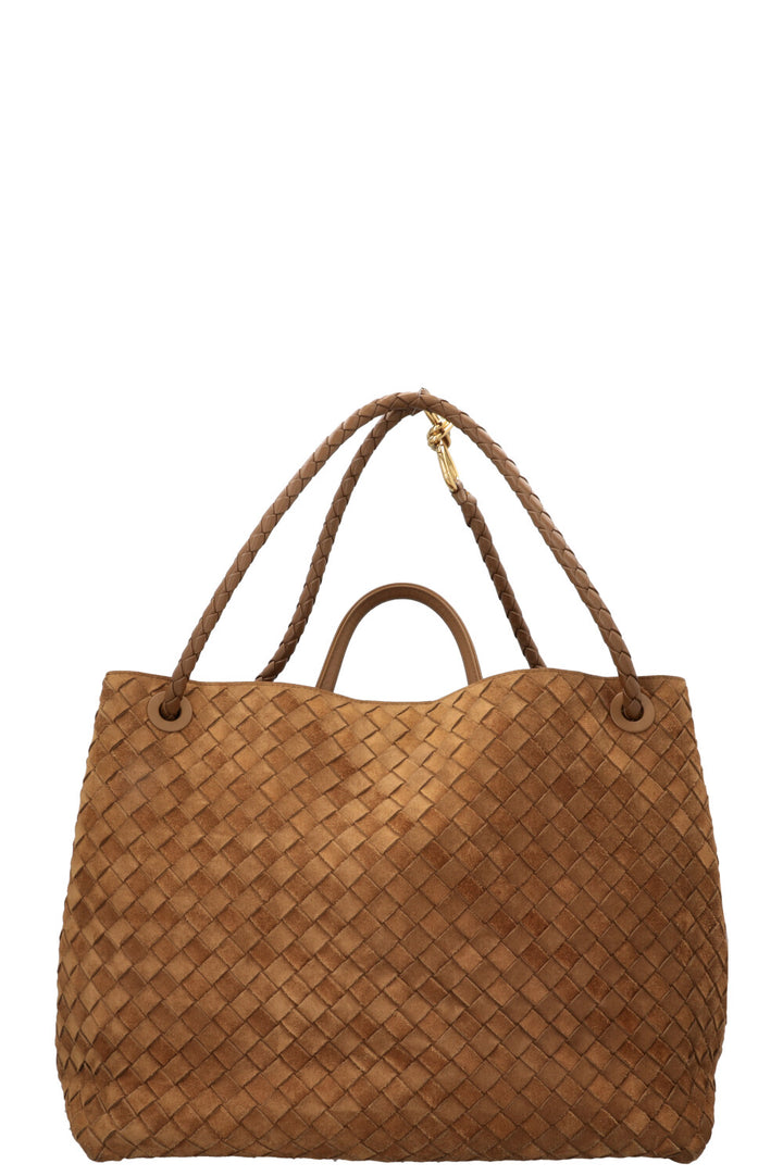 BOTTEGA VENETA Andiamo Large Tote Bag Suede