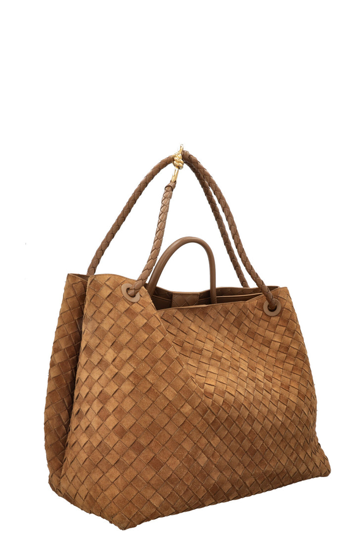 BOTTEGA VENETA Andiamo Large Tote Bag Suede
