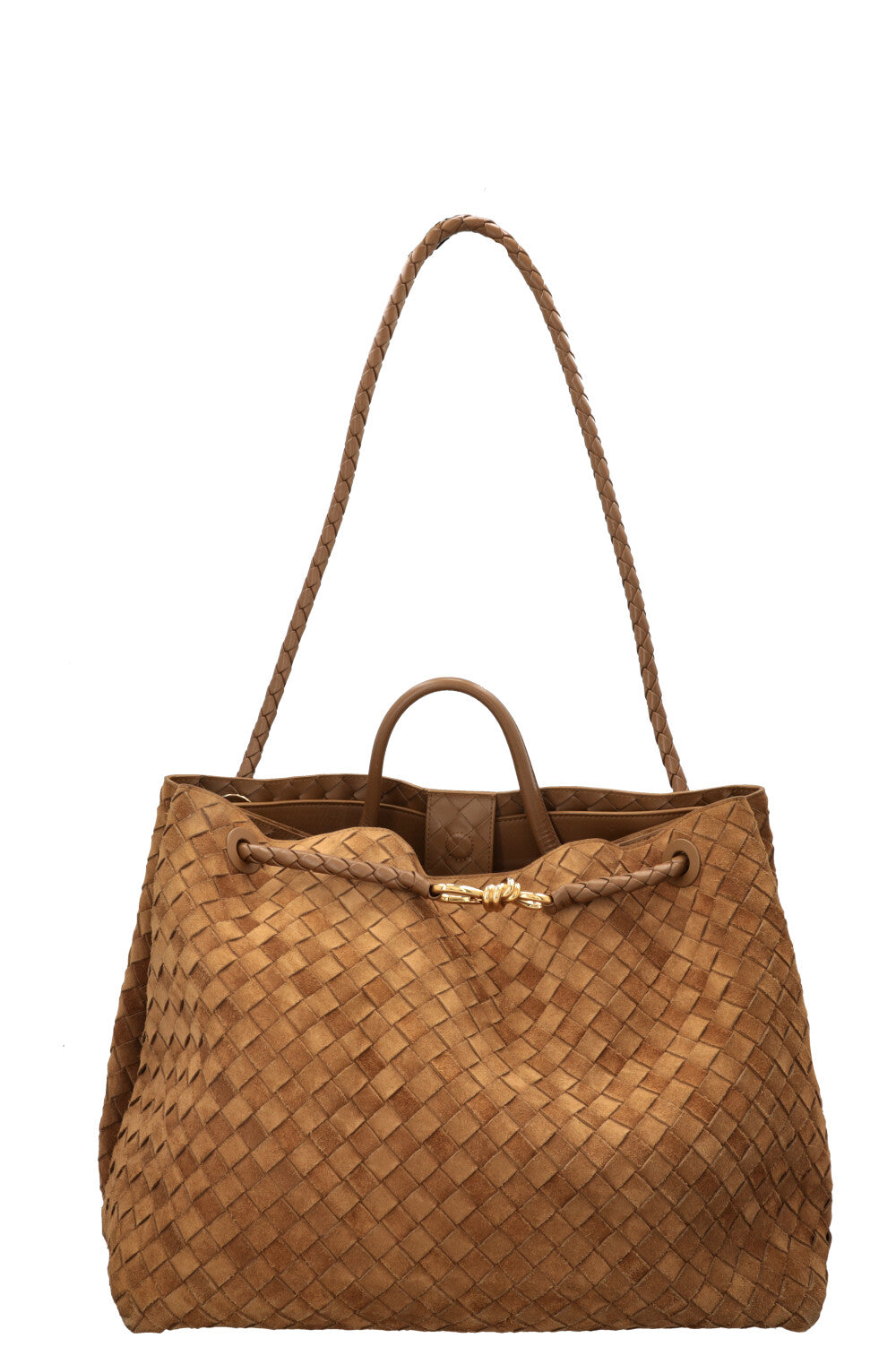 BOTTEGA VENETA Andiamo Large Tote Bag Suede