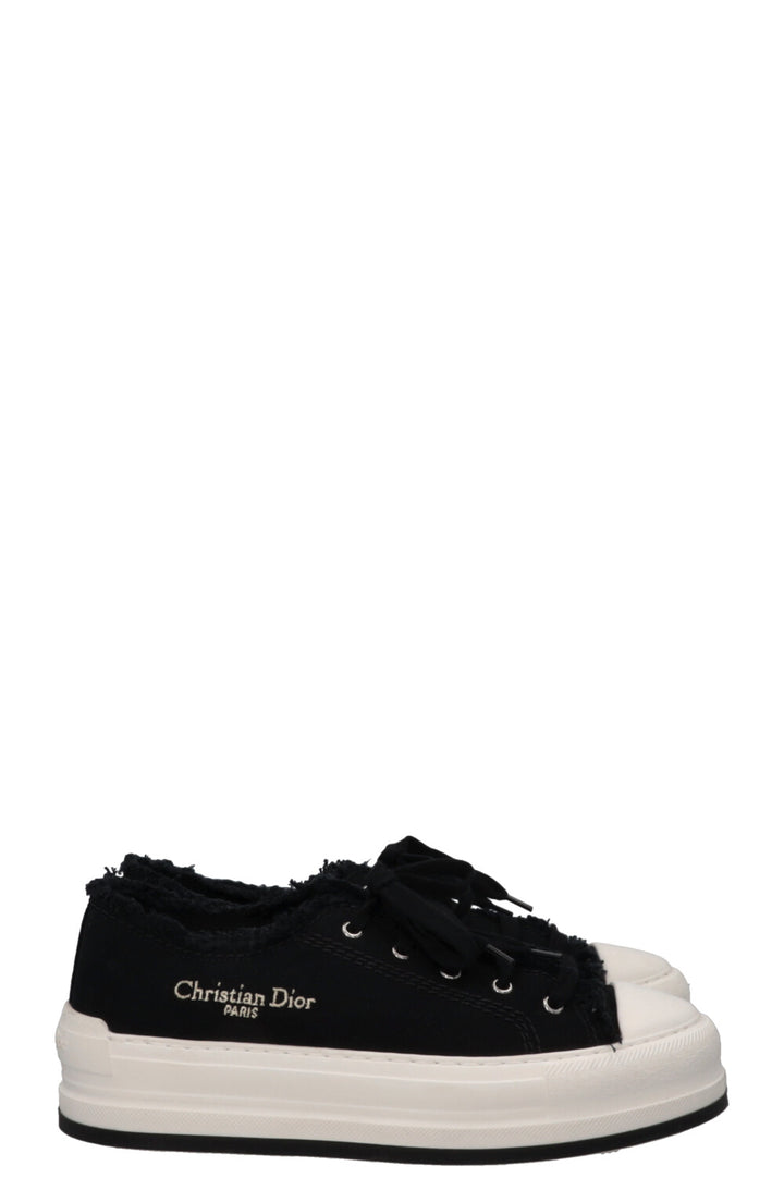 CHRISTIAN DIOR Dioriviera Walk'N'Dior Sneaker Canvas Black