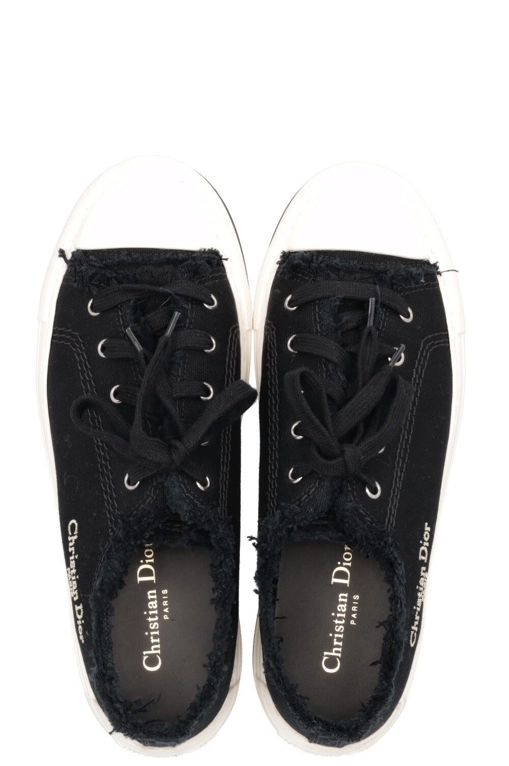 CHRISTIAN DIOR Dioriviera Walk'N'Dior Sneaker Canvas Black