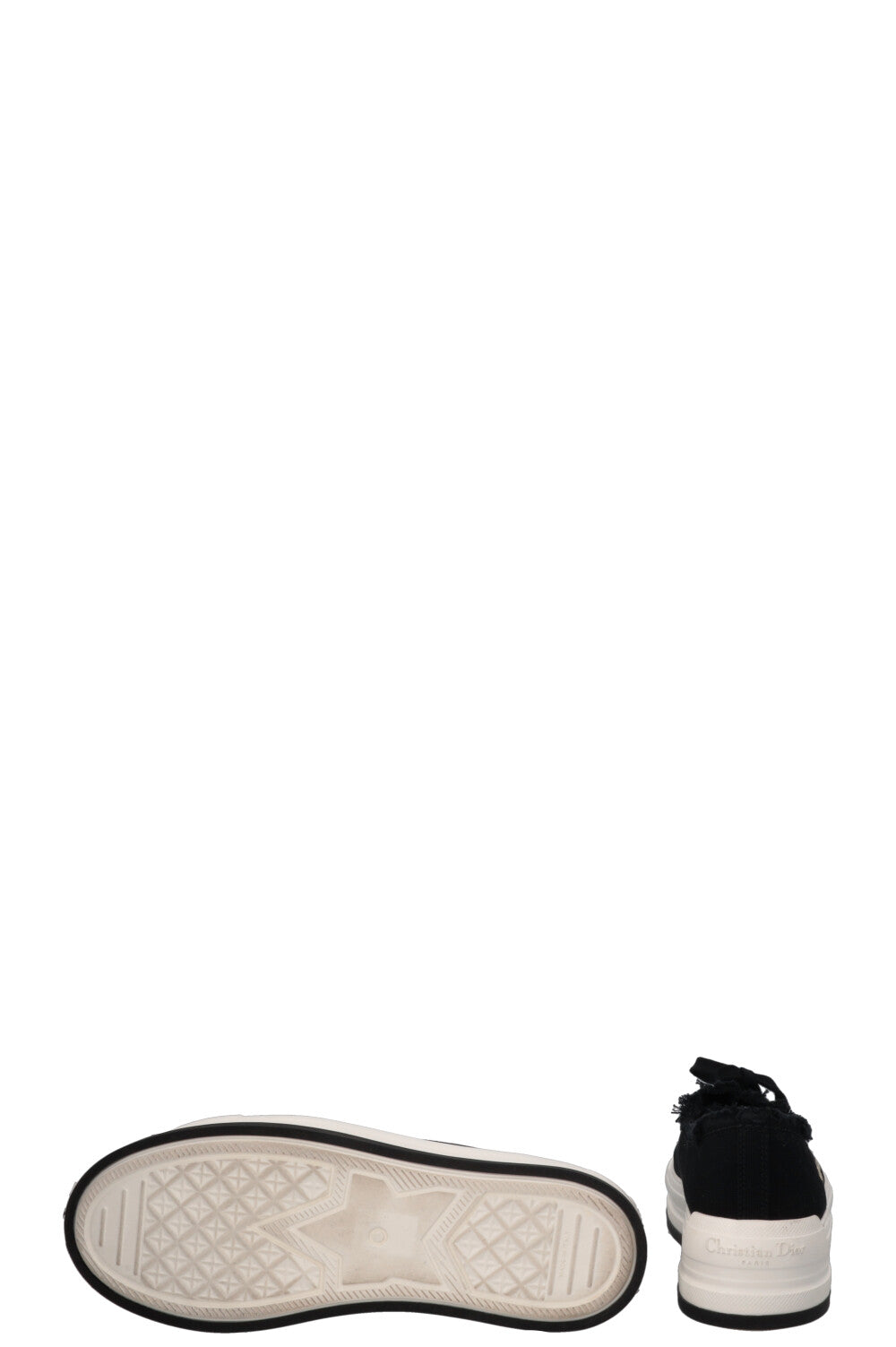 CHRISTIAN DIOR Dioriviera Walk'N'Dior Sneaker Canvas Black