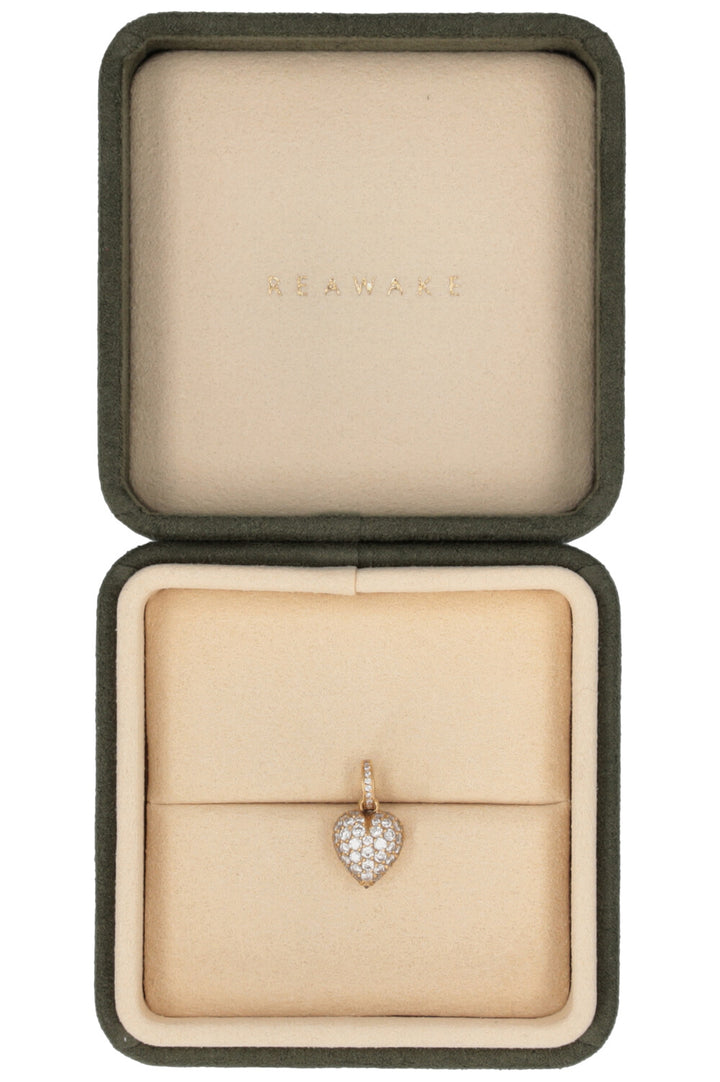 Pendentif Cœur SÉVIGNÉ en Or Jaune 18 carats Diamants Or