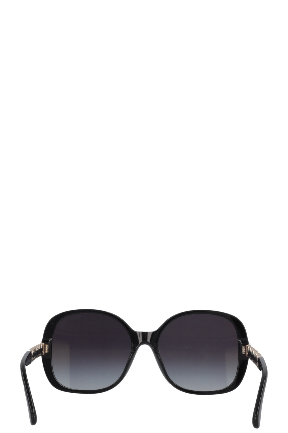 CHANEL 5470-Q Chain Sunglasses Black