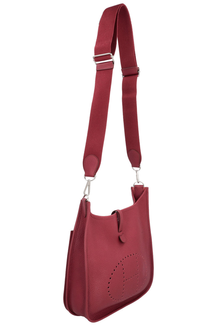 HERMÈS Evelyne 29 III Burgundy Clemence