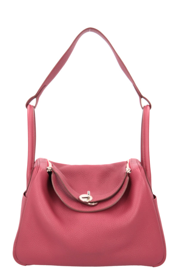 HERMÈS Lindy 26 Rouge Berlin Clemence