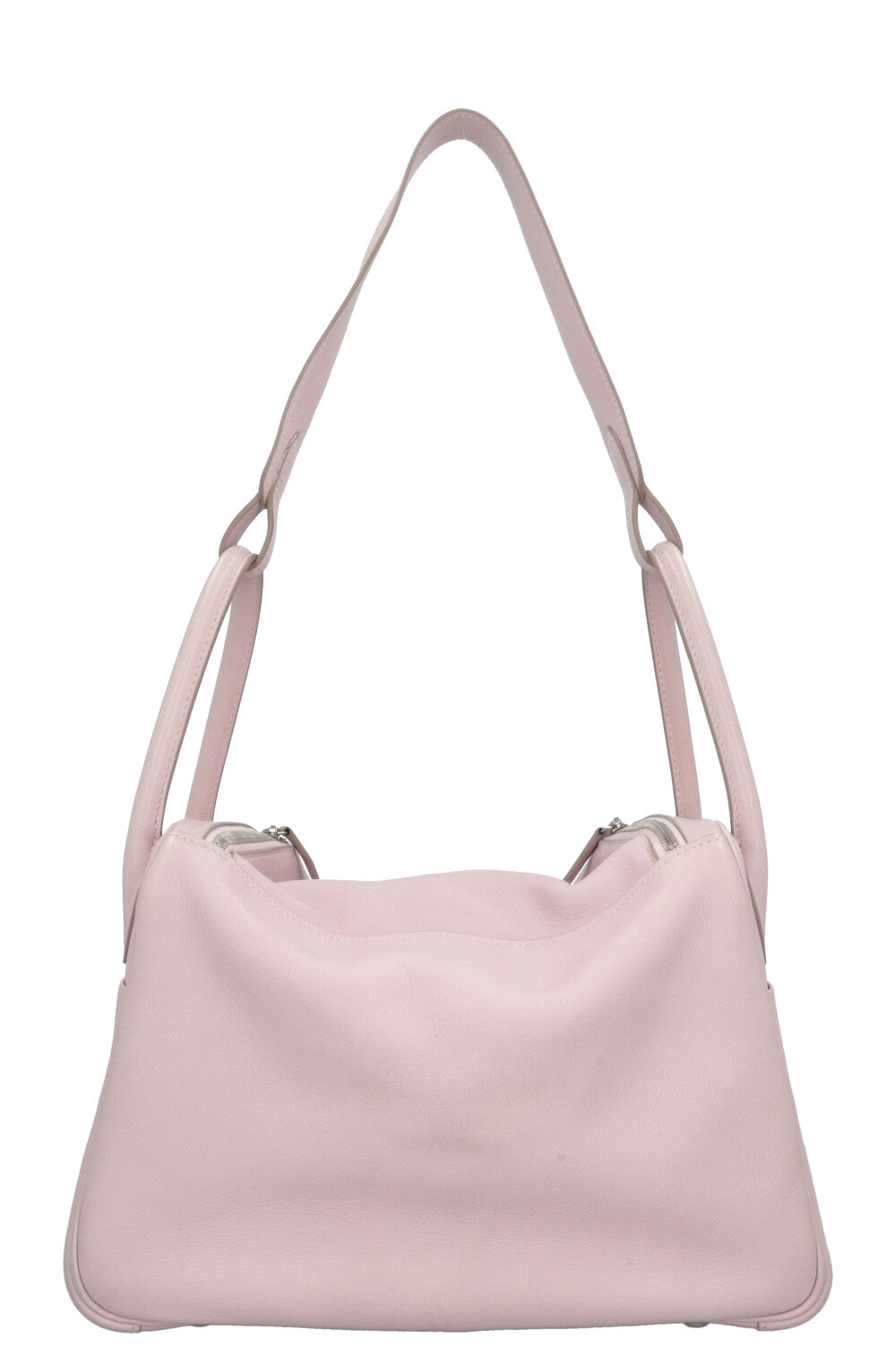HERMÈS Lindy 26 Glycine Swift Leather Bag