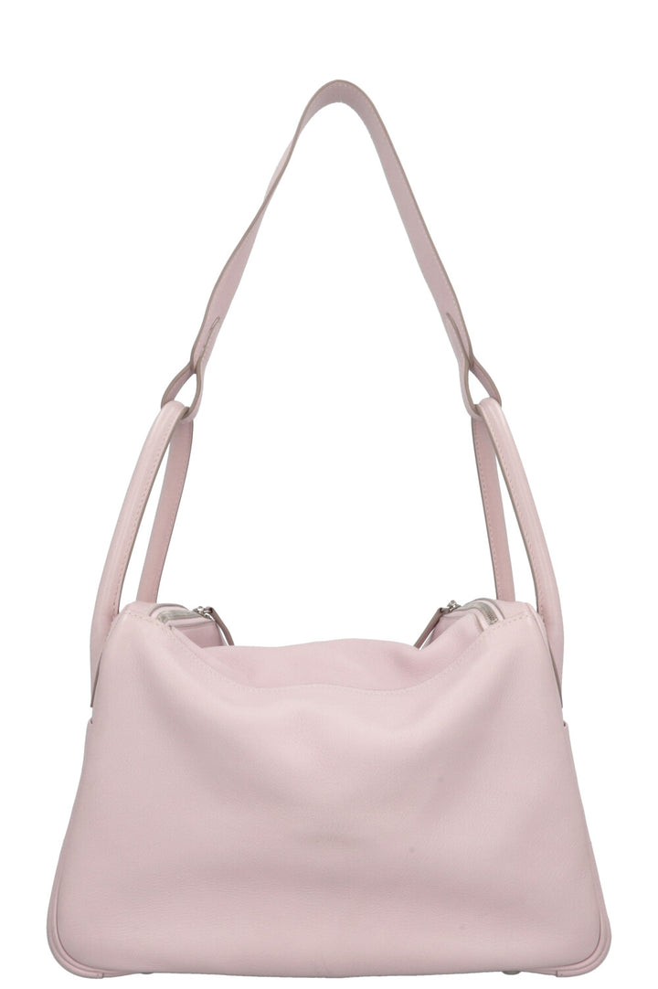 HERMÈS Lindy 26 Glycine Swift Leather Bag