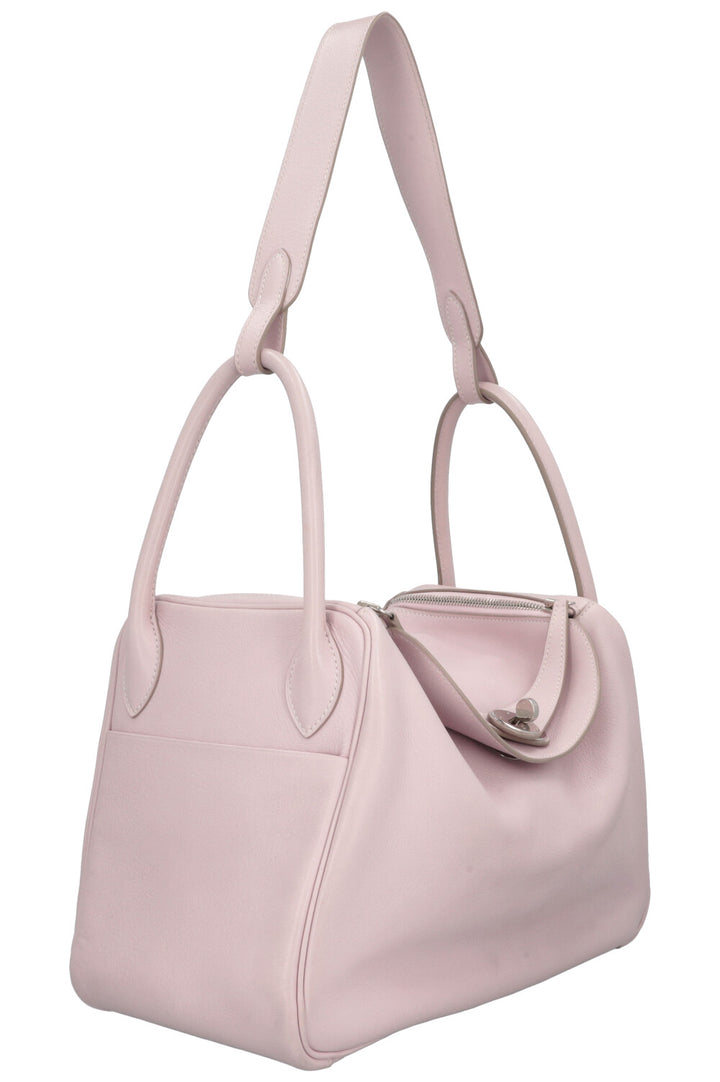 HERMÈS Lindy 26 Glycine Swift Leather Bag