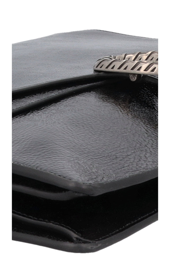 GUCCI Dionysus Large Shoulder Bag Patent Black